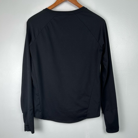 Oiselle Running Flyout Insulated Base Layer Long Sleeve Top Medium Black - Picture 2 of 7